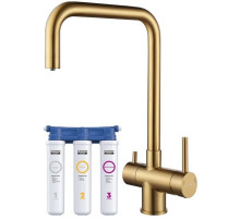 Смеситель для кухни с фильтром Paulmark Wetter WE213030-BG + H851P00