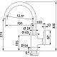Заказать Смеситель для кухни Franke Lina 115.0625.989 в магазине сантехники Santeh-Crystal.ru