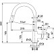 Заказать Смеситель для кухни Franke Lina 115.0626.057 в магазине сантехники Santeh-Crystal.ru