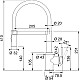 Приобрести Смеситель для кухни Franke Lina Semi Pro 115.0626.085 в магазине сантехники Santeh-Crystal.ru