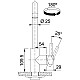 Купить Смеситель для кухни Franke Kubus 115.0529.202 в магазине сантехники Santeh-Crystal.ru