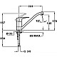 Купить Смеситель для кухни Teka MB2 40911302 в магазине сантехники Santeh-Crystal.ru