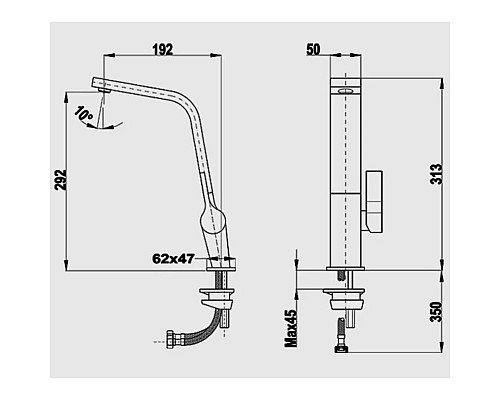 Заказать Смеситель для кухни Teka ICC 915 116030006 в магазине сантехники Santeh-Crystal.ru