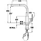 Приобрести Смеситель для кухни Teka IN 938 539381200 в магазине сантехники Santeh-Crystal.ru