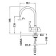 Заказать Смеситель для кухни с подключением к фильтру Teka OS 200 182000200 в магазине сантехники Santeh-Crystal.ru