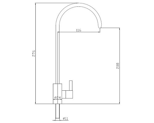 Купить Кран для фильтра Haiba HB4184 в магазине сантехники Santeh-Crystal.ru