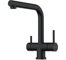 Смеситель для кухни с подключением к фильтру Omoikiri Takamatsu-S-GB графит 4994358