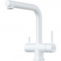 Смеситель для кухни с подключением к фильтру Omoikiri Takamatsu-S-PW белый матовый 4994357 Смеситель для кухни с подключением к фильтру Omoikiri Takamatsu-S-PW белый матовый 4994357