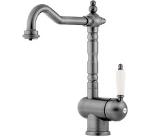 Смеситель для кухни с подключением к фильтру Omoikiri Kyoto 2 Plus-SI античное серебро 4994352