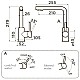 Заказать Смеситель для кухни с подключением к фильтру Omoikiri Nakagawa 2 Plus-TO toscana 4994445 в магазине сантехники Santeh-Crystal.ru