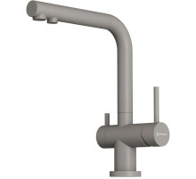 Смеситель для кухни с подключением к фильтру Omoikiri Nagano-P-GR ленинградский серый 4974219
