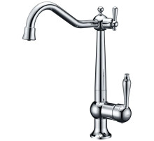 Смеситель для кухни с подключением к фильтру Paulmark Retro Re213226-CR