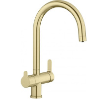 Смеситель для кухни с подключением к фильтру Blanco Trima золотой матовый 526783