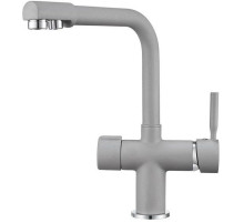 Смеситель для кухни с подключением к фильтру Point серый PN3104AL