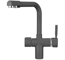Смеситель для кухни с подключением к фильтру Point графит PN3104GR
