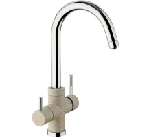 Смеситель для кухни с подключением к фильтру Paini Cox Granite Avena 7894643CR3V11L2KM