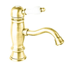 Смеситель для раковины золото 24 карата Cezares Venezia VENEZIA-LSM1-03/24-Bi