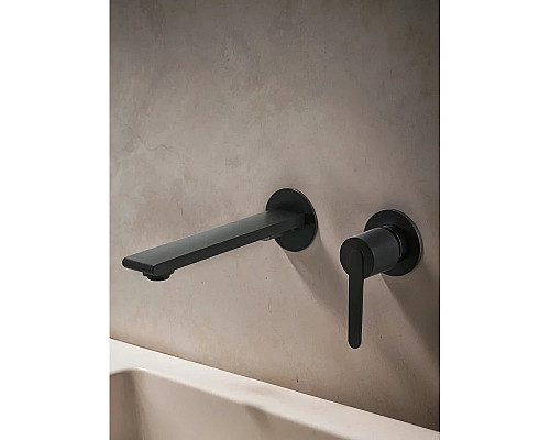 Смеситель для раковины AltroBagno Unione AltroBagnoUnione010508NeOp черный матовый