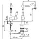 Заказать Смеситель для раковины бронза Cezares Venezia VENEZIA-LSM2-A-02-Bi в магазине сантехники Santeh-Crystal.ru