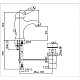 Приобрести Смеситель для раковины бронза, ручка металл Cezares Elite ELITE-LSM1-02-M в магазине сантехники Santeh-Crystal.ru