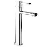 Смеситель для раковины с донным клапаном хром, ручка хром Cezares Over OVER-LC-01-Cr