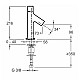 Заказать Смеситель для раковины без донного клапана Jacob Delafon Talan E10378RU-CP в магазине сантехники Santeh-Crystal.ru