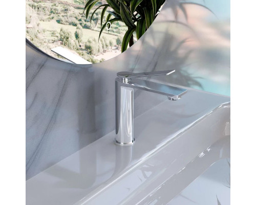 Смеситель для раковины Vincea Verse VBF-2VE1CH без донного клапана, хром