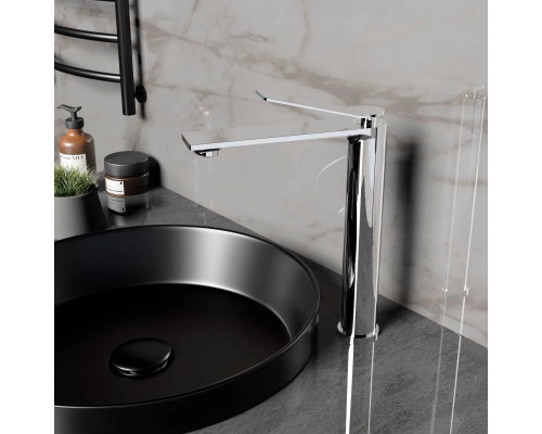 Смеситель для раковины Vincea Verse VBF-2VE2CH без донного клапана, хром