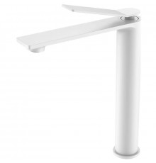 Смеситель для раковины Vincea Verse VBF-2VE2MW без донного клапана, белый матовый