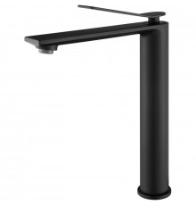 Смеситель для раковины Vincea Verse VBF-2VE2MB без донного клапана, черный матовый