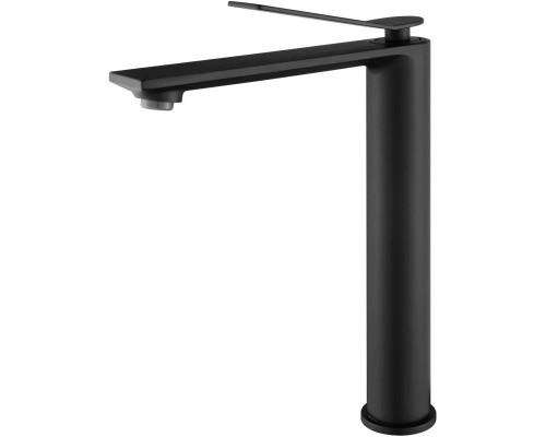 Смеситель для раковины Vincea Verse VBF-2VE2MB без донного клапана, черный матовый