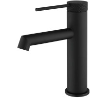 Смеситель для раковины Vincea Rim VBF-2RM1MB без донного клапана, черный матовый