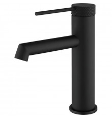 Смеситель для раковины Vincea Rim VBF-2RM1MB без донного клапана, черный матовый