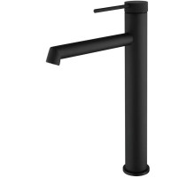 Смеситель для раковины Vincea Rim VBF-2RM2MB без донного клапана, черный матовый