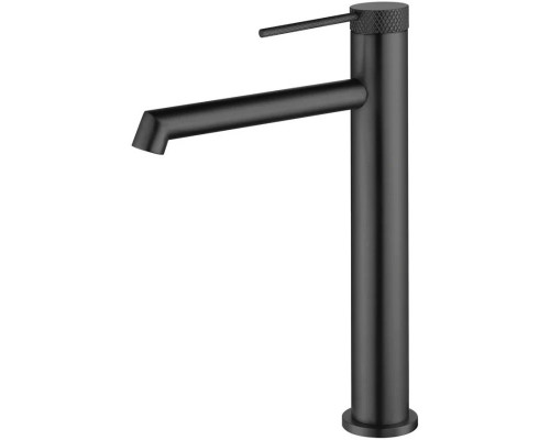 Смеситель для раковины Vincea Rim VBF-2RM2GM без донного клапана, вороненая сталь