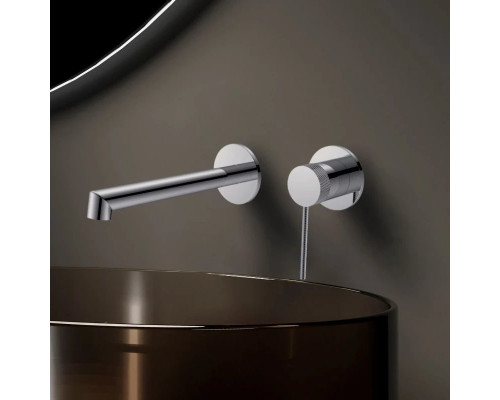 Смеситель для раковины Vincea Rim VBFW-2RM1CH встраиваемый, без донного клапана, хром