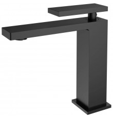 Смеситель для раковины Vincea Dice VBF-2DS1MB без донного клапана, черный матовый