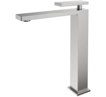 Смеситель для раковины Vincea Dice VBF-2DS2BN без донного клапана, сатин