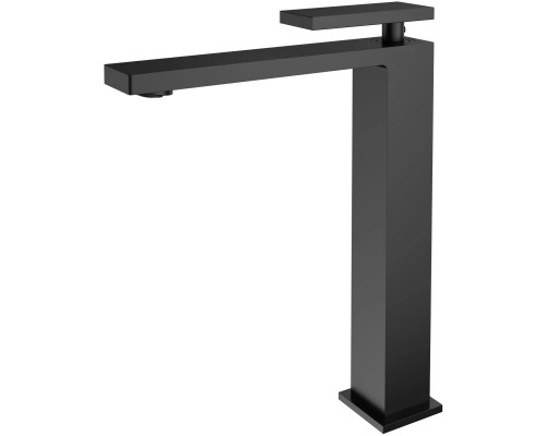 Смеситель для раковины Vincea Dice VBF-2DS2MB без донного клапана, черный матовый