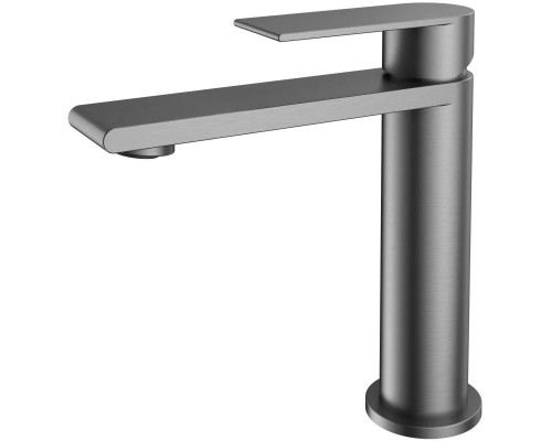 Смеситель для раковины Vincea Vogue VBF-2VS1GM без донного клапана, вороненая сталь