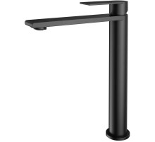 Смеситель для раковины Vincea Vogue VBF-2VS2MB без донного клапана, черный матовый