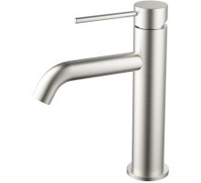 Смеситель для раковины Vincea City VBF-2C1BN без донного клапана, сатин