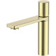 Смеситель для раковины Vincea Vogue VBF-4V3BG без донного клапана, золотой матовый