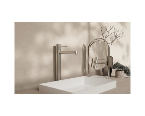 Смеситель для раковины Vincea Desire VBF-1D2BN без донного клапана, сатин