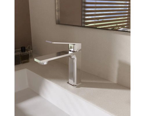 Смеситель для раковины Vincea Core VBF-4CO1CH без донного клапана, хром