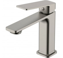 Смеситель для раковины Vincea Core VBF-4CO1BN без донного клапана, сатин