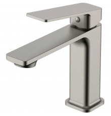 Смеситель для раковины Vincea Core VBF-4CO1BN без донного клапана, сатин