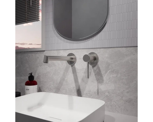 Смеситель для раковины Vincea Desire VBFW-1D1BN встраиваемый, без донного клапана, сатин