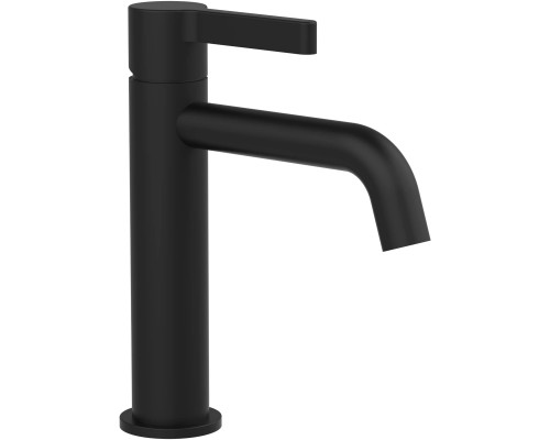 Смеситель для раковины Vincea Villa VBF-1VL1MB без донного клапана, черный матовый
