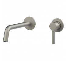 Смеситель для раковины Vincea Villa VBFW-1VL1BN без донного клапана, сатин